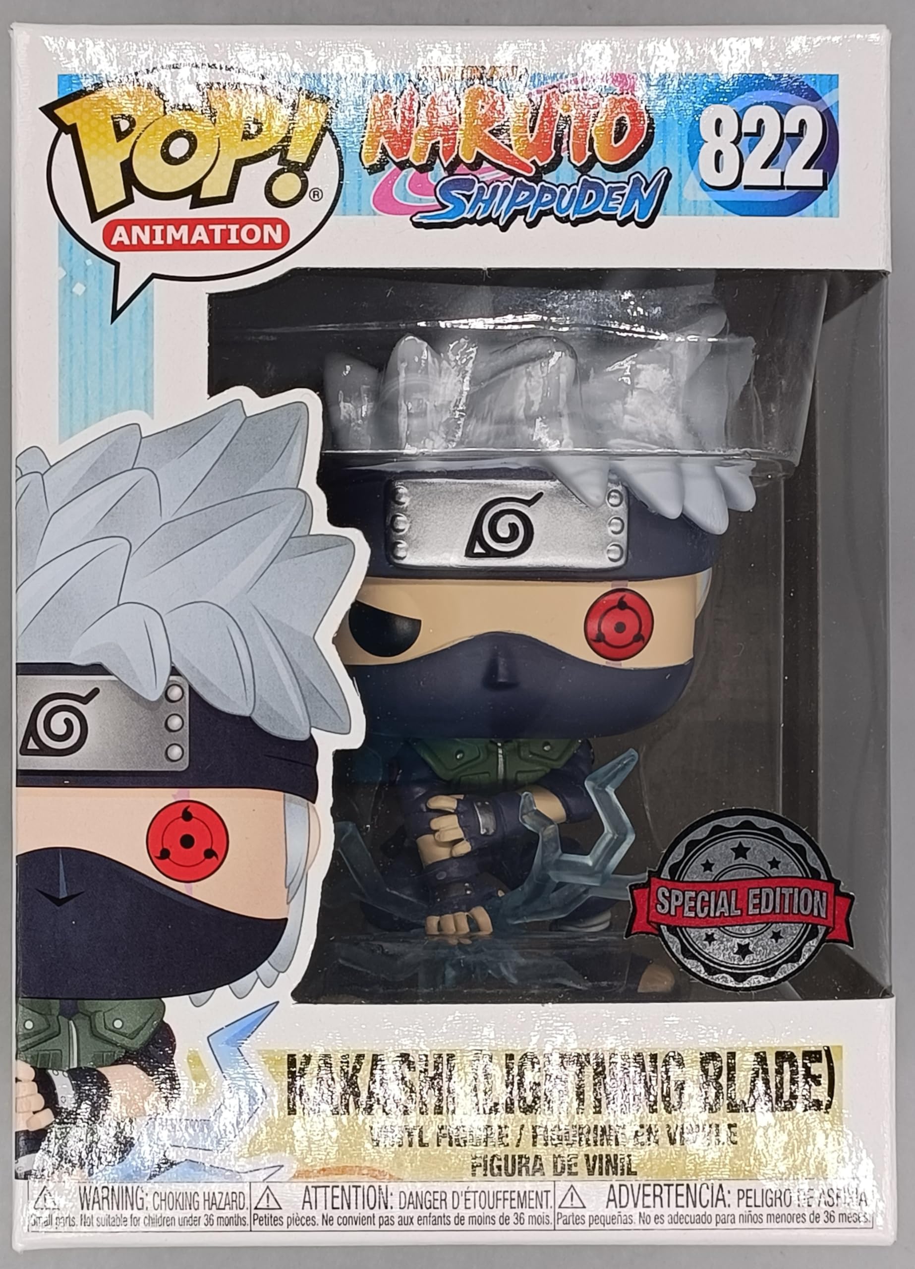 Figura Pop [Exclusivo] Naruto: Kakashi Lightning Blade